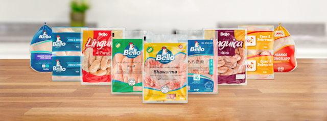 Logo Bello Alimentos Ltda - Frango Bello